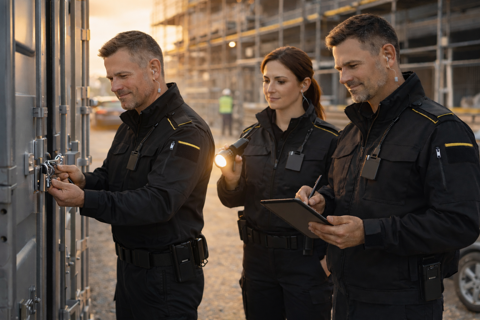 Baustellenüberwachung Bild